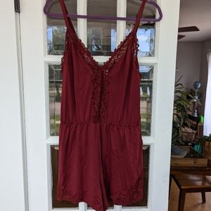 NWT lace romper